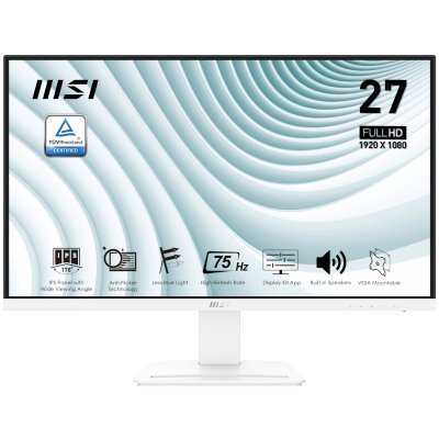 монитор MSI Pro MP273W White Белый