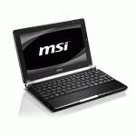 нетбук MSI Wind U160-039 Черный