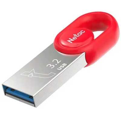 флешка Netac 128GB NT03UM2N-128G-32RE Серебристый