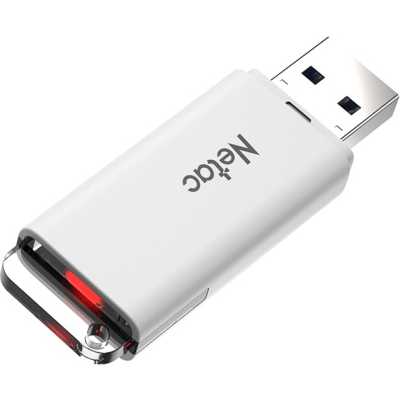 флешка Netac 64GB NT03U185N-064G-32WH Белый