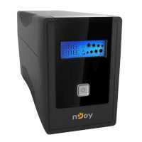 ИБП nJoy Cadu 650 UPCMTLS665TCAAZ01B Черный