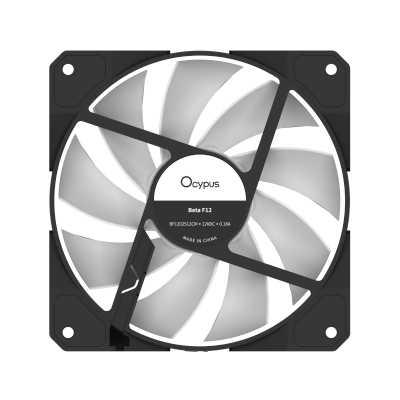 кулер Ocypus Beta F12 Black ARGB Черный