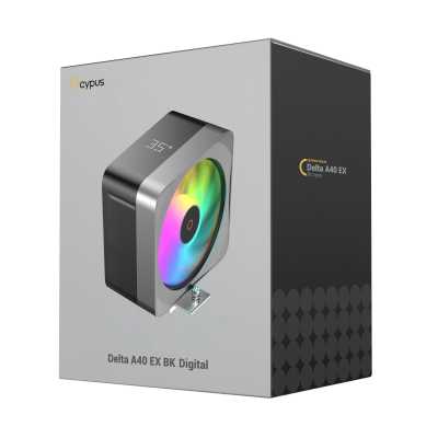 кулер Ocypus Delta A40 EX Black Digital Черный