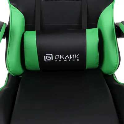 игровое кресло Oklick Drifter Black/Green черно-зеленый