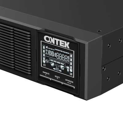 ИБП Ontek SM RM 1 1000 ВА АКБ 10 Черный