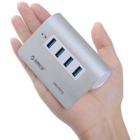 разветвитель USB Orico M3H4-SV серебристый