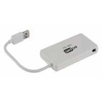 разветвитель USB PC PET BW-U3031A white белый