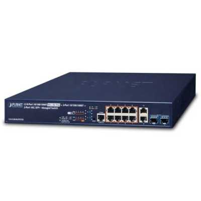 коммутатор Planet GS-5220-8UP2T2X