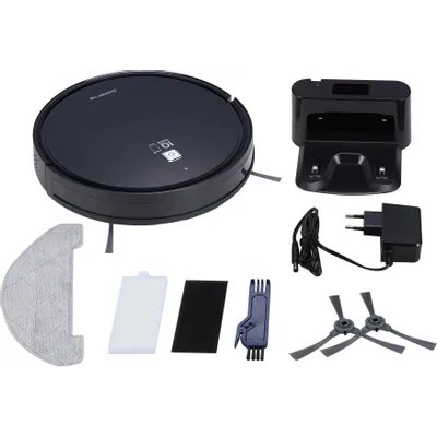 робот-пылесос Polaris PVCR 4105 Wi-Fi IQ Home Aqua Black черный