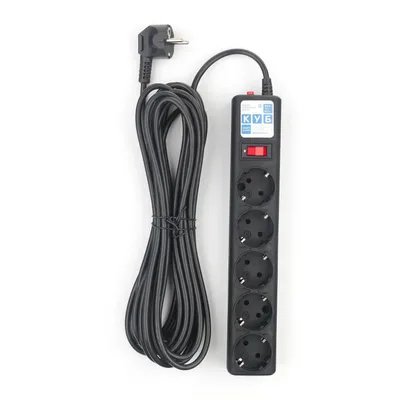 сетевой удлинитель Power Cube SPG5-7M черный
