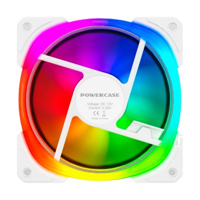 кулер PowerCase CM21-14W ARGB