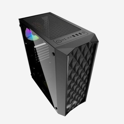 корпус PowerCase Diamond Mesh LED