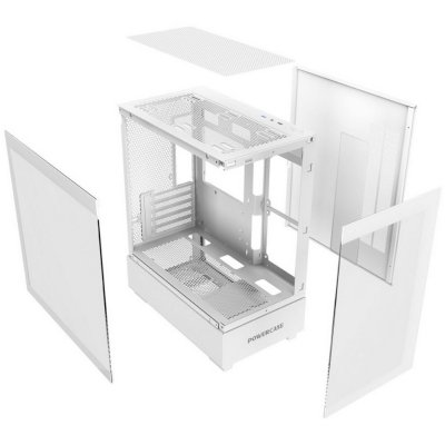 корпус PowerCase Vision Micro M White