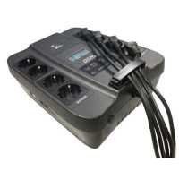 ИБП PowerCom Spider SPD-550U LCD USB Черный