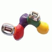 разветвитель USB Qumo NDH-618 цветной