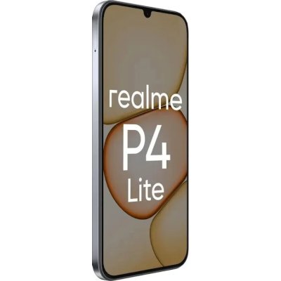 смартфон Realme P4 Lite 4/128GB Grey серый