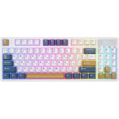 клавиатура Royal Kludge RK89 6935280824005 Белый-синий
