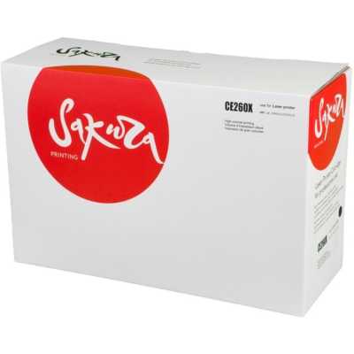 картридж Sakura SACE260X черный