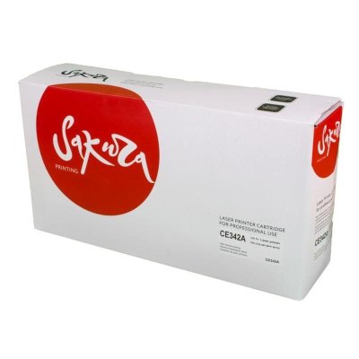 картридж Sakura SACE342A желтый