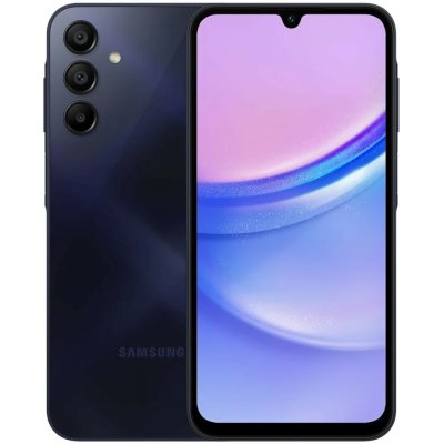 смартфон Samsung Galaxy A15 6/128GB Blue Black SM-A155FZKGSKZ темно-синий