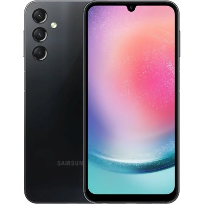 смартфон Samsung Galaxy A24 6/128GB Black SM-A245FZKVMEA черный
