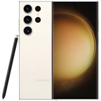 смартфон Samsung Galaxy S23 Ultra 12/256GB Cream SM-S918BZEGCAU кремовый