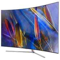 телевизор Samsung QE65Q7CAMU Серебристый - черный