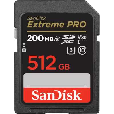 карта памяти SanDisk Extreme Pro 512GB SDSDXXD-512G-GN4IN