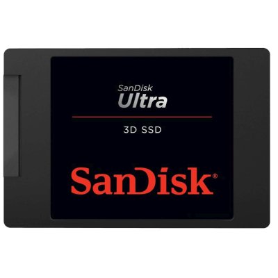 SSD диск SanDisk Ultra 3D 4Tb SDSSDH3-4T00-G25 Черный