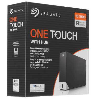 жесткий диск Seagate One Touch Hub 10Tb STLC10000400 Черный
