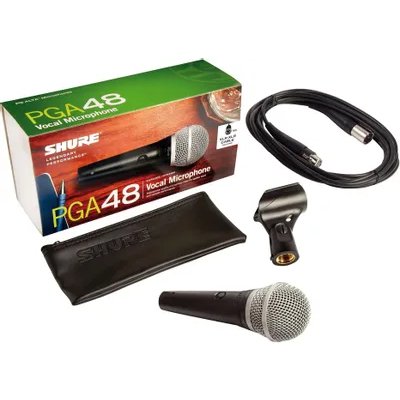 микрофон Shure PGA48-XLR-E Черный