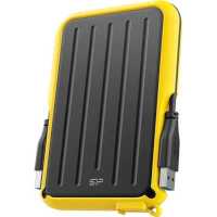 жесткий диск Silicon Power Armor A66 4Tb SP040TBPHD66LS3Y Черный, Желтый