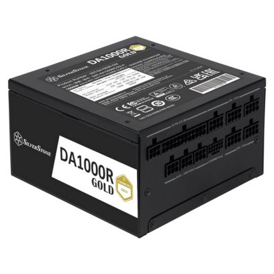 блок питания SilverStone 1000W DA1000R Gold SST-DA1000R-GM Черный