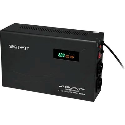 стабилизатор напряжения SMARTWATT AVR Triac 2000TW 4512020380003 Черный