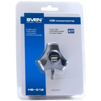 разветвитель USB Sven HB-012 черный