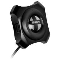 разветвитель USB Sven HB-432 Black черный