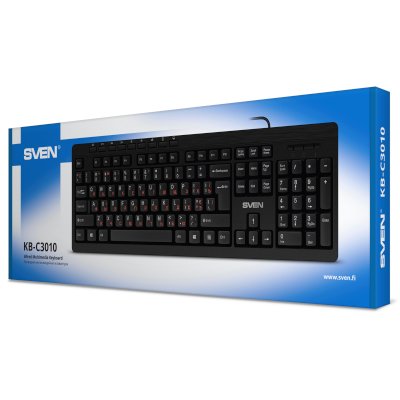 клавиатура Sven KB-C3010 Черный