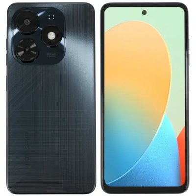 смартфон Tecno Spark 20C 4/128GB Gravity Black черный