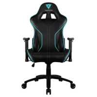 игровое кресло ThunderX3 RC3-BC серый-голубой