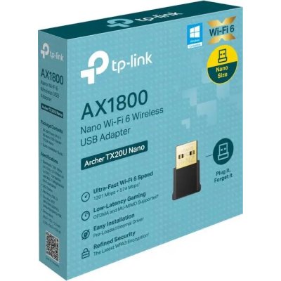 WiFi адаптер TP-Link Archer TX20U Nano