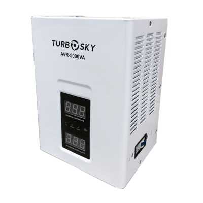стабилизатор напряжения Turbosky AVR-5000VA Белый