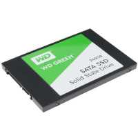 SSD диск WD Green 240Gb WDS240G3G0A Черно-зеленый