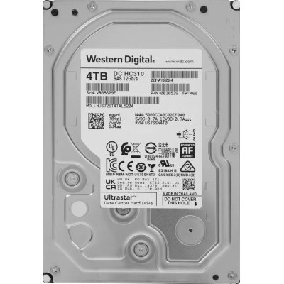 жесткий диск WD Ultrastar 7K6 4Tb HUS726T4TAL5204 0B36048
