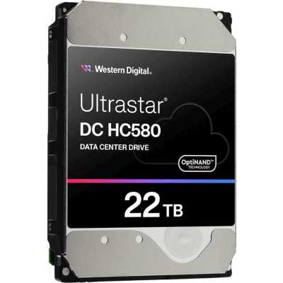 жесткий диск WD Ultrastar DC HC580 22Tb WUH722422ALE6L4 0F48278 Серебристый