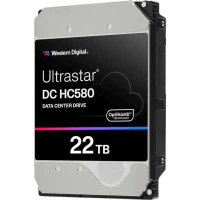 жесткий диск WD Ultrastar DC HC580 22Tb WUH722422ALE6L4 0F48278 Серебристый