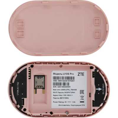 модем ZTE U10s Pro Pink